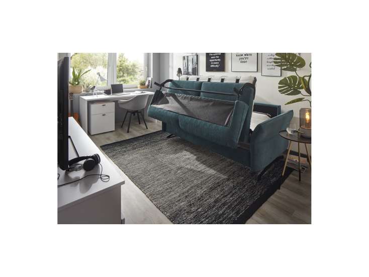 47a85c719ff55788a6c2ebe622338c27cc9bfb8d Global schlafsofa melida schlaffunktion armlehne klappbar stoff smaragd detailbild4