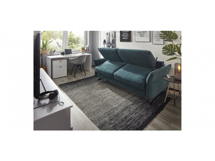 d41a88b9fee3fe738d0a972ffa962f236c0cea4c Global schlafsofa melida schlaffunktion armlehne klappbar stoff smaragd detailbild5