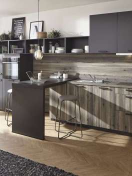 Wohnliche Küchenzeile - Global Küchen - Möbelhaus Wasserfuhr