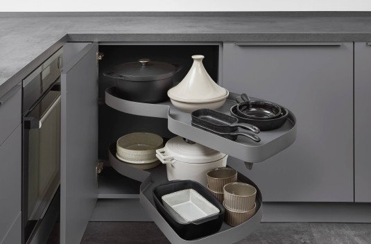 30417 24 UEDSA10060 Unterschrank Eckschrank Schwenkauszug